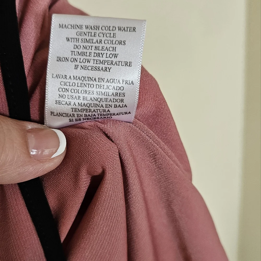 Pink Women's Blouse Size M